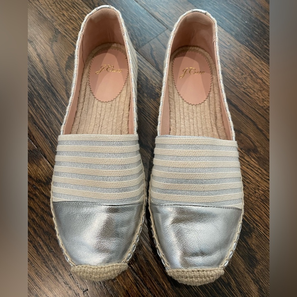 J Crew espadrilles size 8.5